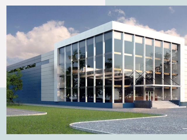 Торговые здания в отрадном