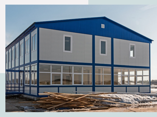 Строительство магазинов в отрадном