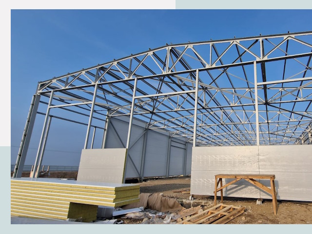 Утепленные ангары в Отрадный от 652 руб. за м²