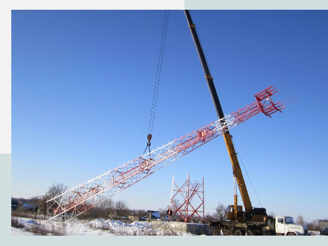 Строительство башен связи в отрадном от 652 руб.