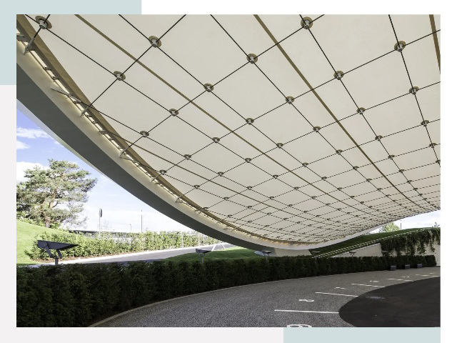 Мембранные конструкции в отрадном