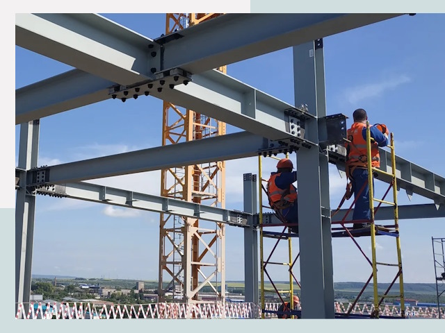 Монтаж металлоконструкций в отрадном